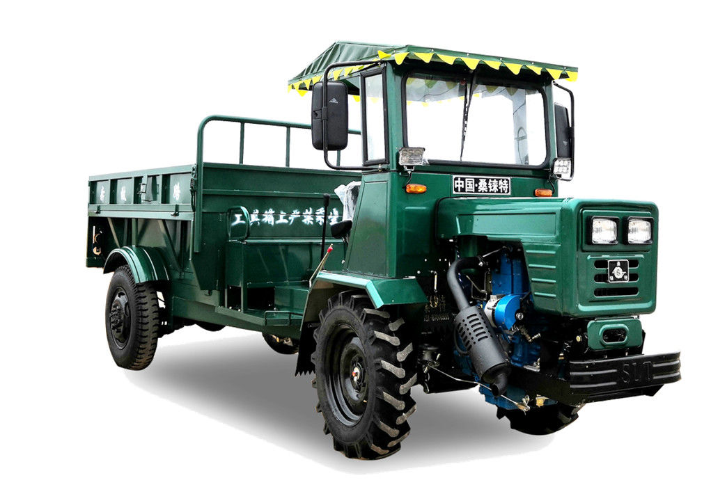 道を離れて連結される農業分野のコンパクトのダンプ トラックはダンプのベッドとのFWD/RWD/4WDをトラックで運びます サプライヤー