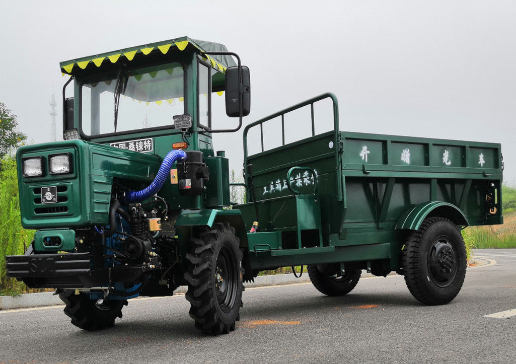 高性能の小型農場トラクター4トンのダンプカー トラックの四輪駆動車 サプライヤー