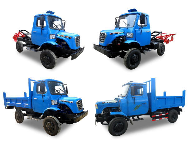 6トンのペイロードの農業および果樹園のための小型トラクターのダンプ ギヤ ドライブ実用的な車 0